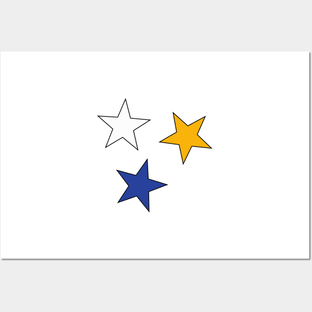 Rollins Star (3-Pack) Sticker Wall Art by AashviPatel